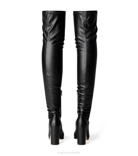 Stiefel mit Absatz| de Tony Bianco Frauen Bloom lange Stiefel schwarze Venezia 4624572